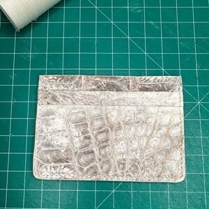 Himalayan Crocodile 3 Pocket Card Holder